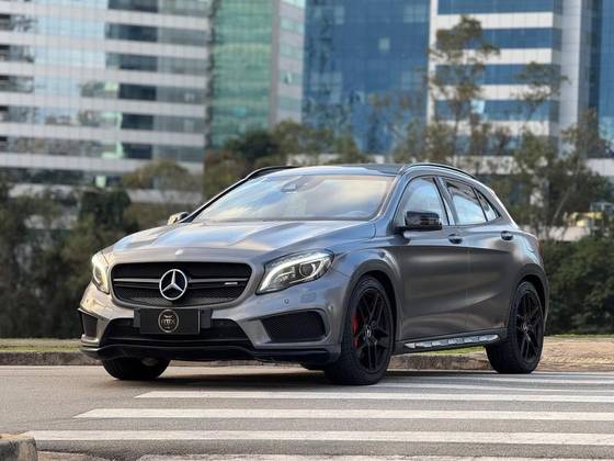 MERCEDES-BENZ GLA 45 AMG 2.0 16V TURBO GASOLINA 4P AUTOMÁTICO